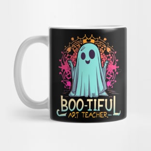 Art teacher funny cute Halloween victor design Mug